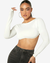 Cropped Manguinha Costy Moda Gringa na internet