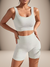 Conjunto Shorts Canelado Sem Empina Moda Gringa - loja online