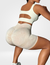 Shorts Afina Cintura Dina Moda Gringa na internet