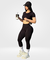 Conjunto Cropped All Black Moda Gringa