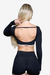 Cropped Manguinha Vintage Nylon Moda Gringa na internet
