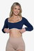 Cropped Manguinha Vintage Nylon Moda Gringa