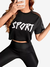 T-Shirt Sport Moda Gringa - Donna Lua Fitness