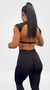 Conjunto Cropped Alta Compressão Mari Moda Gringa - Donna Lua Fitness