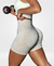 Shorts Afina Cintura Dina Moda Gringa - Donna Lua Fitness