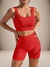 Conjunto Shorts Canelado Sem Empina Moda Gringa na internet