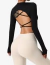Cropped Manguinha Marly Moda Gringa