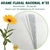 ARAME Nº 22 BRANCO 30 CM PARA FLORES NACIONAL GALVANIZADO ENCAPADO ( NÃO DESENCAPA ) 50 UNIDADES