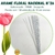 ARAME Nº 26 BRANCO 10 CM PARA FLORES NACIONAL GALVANIZADO ENCAPADO ( NÃO DESENCAPA ) 100 UNIDADES W
