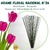 ARAME Nº 26 VERDE 15 CM PARA FLORES NACIONAL GALVANIZADO ENCAPADO ( NÃO DESENCAPA ) 100 UNIDADES