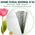 ARAME Nº 26 VERDE 10 CM CADA PARA FLORES NACIONAL GALVANIZADO ENCAPADO ( NÃO DESENCAPA ) 100 UNIDADES
