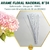 ARAME Nº 24 BRANCO 30 CM PARA FLORES NACIONAL GALVANIZADO ENCAPADO ( NÃO DESENCAPA ) 50 UNIDADES