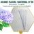 ARAME Nº 28 - 30 CM BRANCO PARA FLORES NACIONAL GALVANIZADO ENCAPADO ( NÃO DESENCAPA ) 50 UNIDADES BRANCO