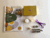 KIT 11 BICOS DE CONFEITAR + APOSTILA - TESOURA VIOLETA, BASE BRANCA na internet