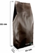Embalagem Sanf. (Solda T) - 11x29 - 500g - Marrom - Café Moído - comprar online