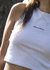 Essential Rib Tank Blanca Mujer - ONearthly
