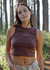 Imagen de Essential Rib Tank Chocolate