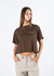Baby Tee Summer Peach Chocolate