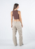 Essential Rib Tank Chocolate - tienda online
