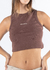 Imagen de Essential Rib Tank Chocolate