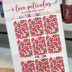 Película de unha floral FRL - 288