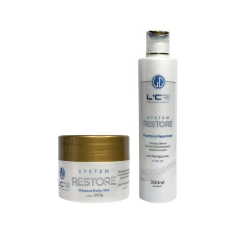 Kit System Restore Efeito Teia Home Care L'cri Cosméticos - comprar online