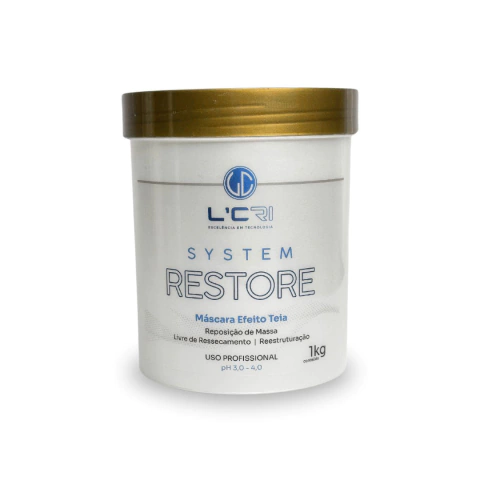 Máscara Efeito Teia System Restore 1kg L'cri Cosméticos - comprar online