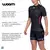 Camisa De Ciclismo Feminina Woom Supreme Rosa UV 50+