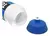 GARRAFA CARAMANHOLA TACX SHIVA TEAM NTT AZUL E BRANCA 500ML - Rocca BIke Shop