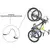 Suporte Duplo Parede Vertical Gancho Pendurar Bike Cor Preto na internet