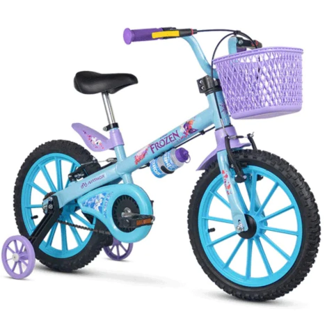BICICLETA ARO 16 FROZEN DISNEY - NATHOR