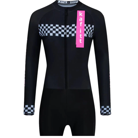 Macaquinho De Ciclismo Feminino Kafitt Forro Em Gel C/manga