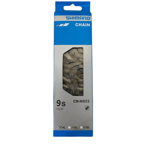 Corrente Shimano Cn-Hg53 114L 10V Deore Alivio Altus Original