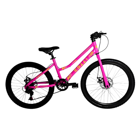 Bicicleta aro 24 Colli Londres Rosa Neon
