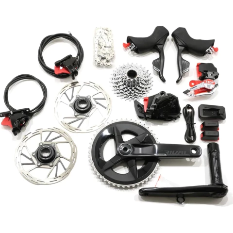 G*a様 SRAM RIVAL AXS 12s Cambio Traseiro Sram Rival Axs 12V Cage Médio S/Bateria