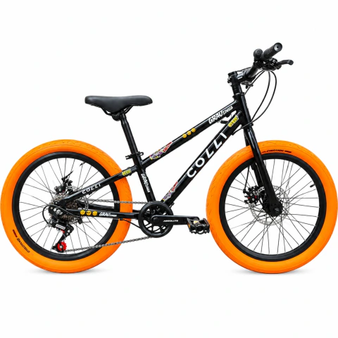 Bicicleta Infantil Colli Grauzinha Aro 20 Preta