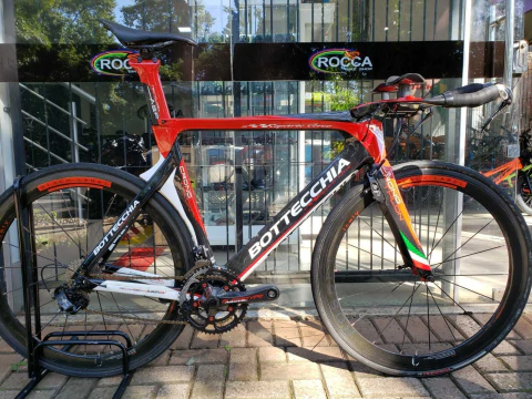 Bicicleta Triatlon Contra Relógio Bottecchia Cronothlon Campagnolo Tam.58