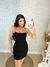 Vestido Drapeado Alça Corrente - comprar online