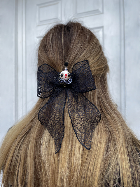 Moño coquette de payaso