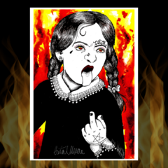 PRINT BAD GIRL