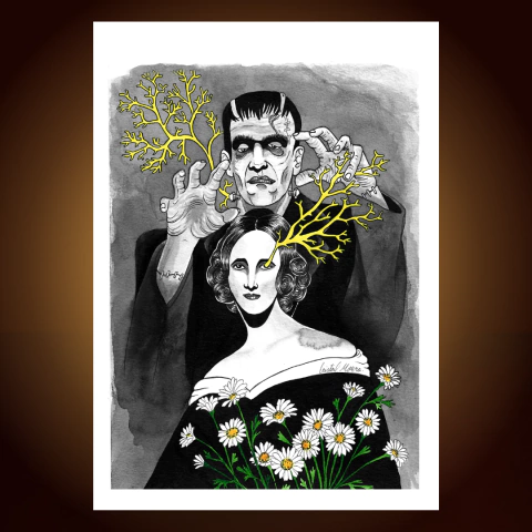 print Mary Shelley