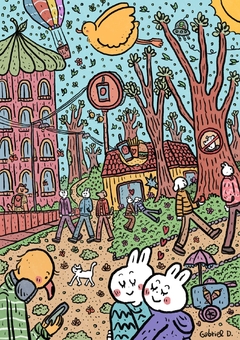 PRINT A4 TURMA DA BIFE DE ÚNICORNIO - comprar online