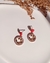 Brinco Smiley cravejado