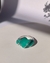 Anel torcido verde água - comprar online