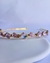 Tiara pedras gotas - rosa - comprar online