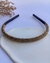 Tiara vidrilhos bronze