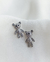 Brinco Ursinho strass