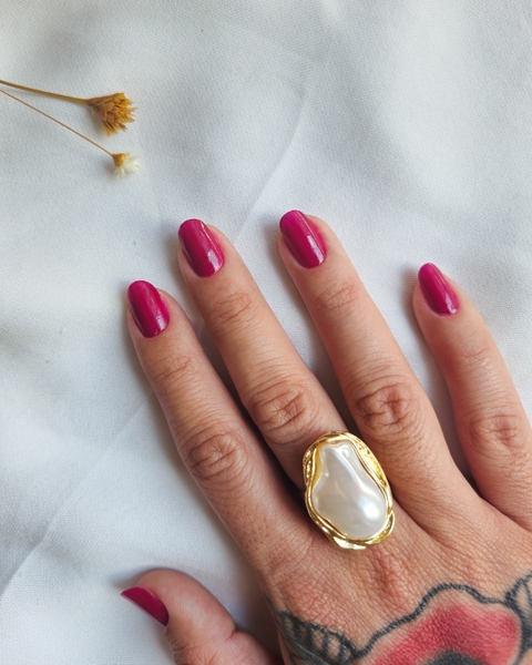 Anel maxi pérola - comprar online