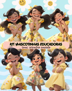KIT MASCOTINHAS EDUCADORAS 2