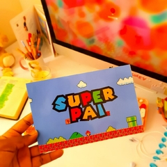 Cartão 3D - Super Pai/ Super Cuidador - comprar online